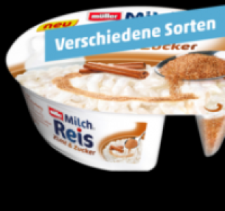 MÜLLER Milchreis oder Milchreis-Kompott 0.49 €