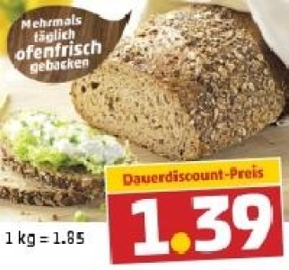 Das körnig-frische Mehrkornbrot