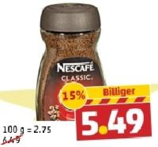 NESCAFÉ Classic 5.49 €