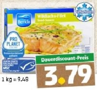 BERIDA Wildlachs-Filet in Sauce