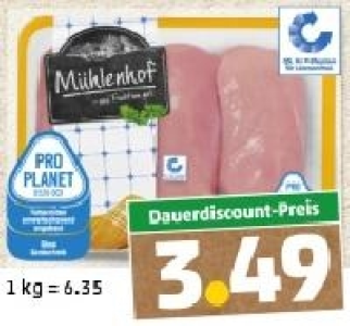 MÜHLENHOF Frisches Hähnchen-Brustfilet