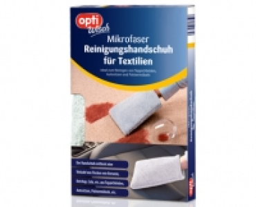 Aldi Süd  OPTIWISCH®Mikrofaser Reinigungshandschuh