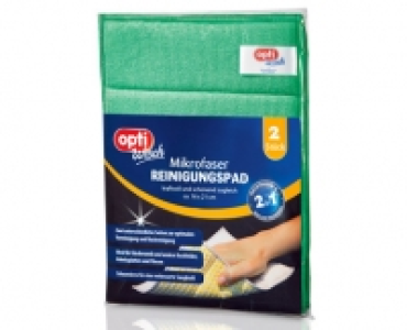 Aldi Süd  OPTIWISCH®Mikrofaser Reinigungspad, 2 Stück