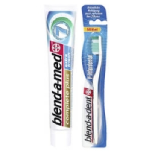 blend-a-med Complete Zahncreme oder blend-a-dent Zahnbürste Complete 0.79 €