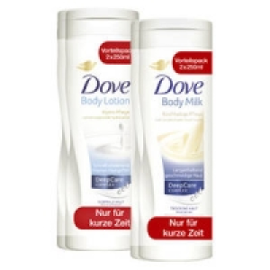 Dove Body Milk oder Lotion 2.49 €