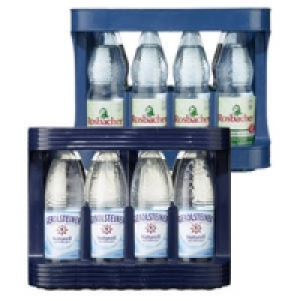 Rosbacher oder Gerolsteiner Mineralwasser 5.99&nbsp;&euro;