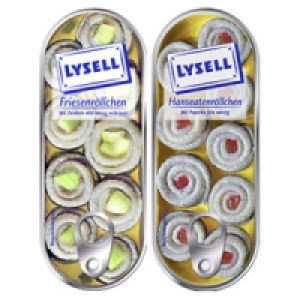 Lysell Gek&uuml;hlte Fischfeinkost Hanseaten- oder Friesenr&ouml;llchen 1.89&nbsp;&euro;