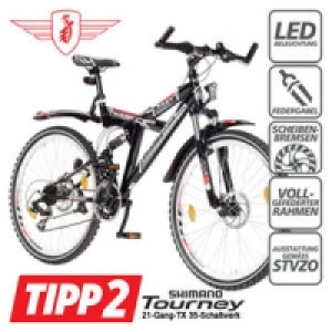 ZÜNDAPP MTB Fully Blue 5.0 24er, 26er oder 28er 222.00 €