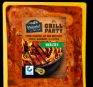 MÜHLENHOF GRILL-PARTY Frische Puten-Schnitzel 3.79 €