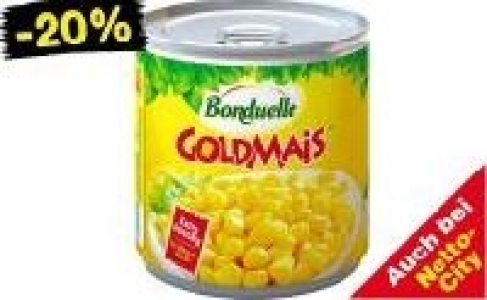 Bonduelle Goldmais 0.79 €