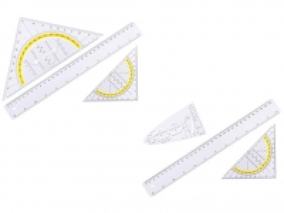 UNITED OFFICE® Geometrieset, 3-teilig 0.89 €
