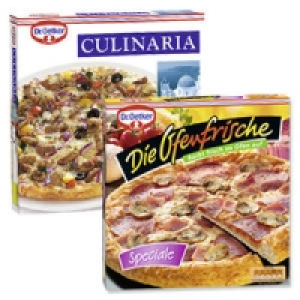 Dr. Oetker Ofenfrische Pizza Speciale oder Culinaria Greek-Style 2.29&nbsp;&euro;