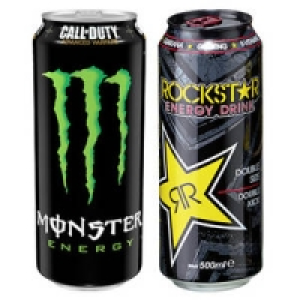 Monster oder Rockstar Energy Drink 1.39 €