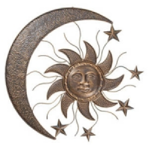 Wand-Deko Sonne, Mond und Sterne 22.95&nbsp;&euro;