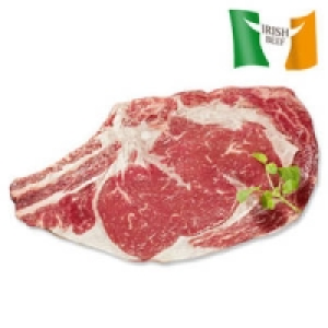 Frisches Irisches Entrecôte mit Rippe 1.99 €