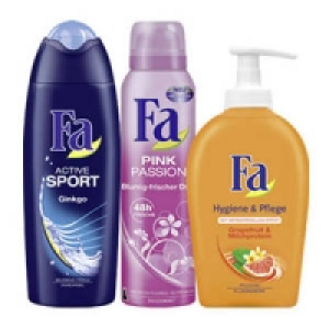Fa Dusche, Deo-Spray, Roll-on oder Fl&uuml;ssige Seife 0.85&nbsp;&euro;
