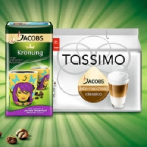 Tassimo Jacobs Caff&eacute; Crema Classico oder Latte Macchiato Classico 3.99&nbsp;&euro;