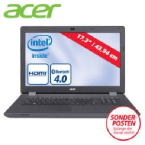 Notebook Aspire ES1-711 mit Intel N2940 Quad-Core (4 x bis zu 2,27 GHz 399.00&nbsp;&euro;