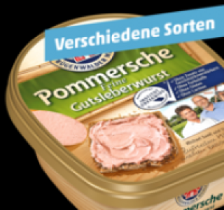 R&Uuml;GENWALDER M&Uuml;HLE Pommersche Leberwurst 1.49&nbsp;&euro;