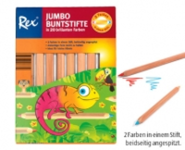 REX&reg;10 Jumbo Buntstifte