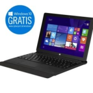 Trekstor 2in1 Notebook & Tablet TrekStor SurfTab® wintron 10.1 pure WiFi 32 GB Win 8.1 schwarz + Type