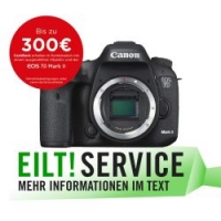 Cyberport Canon Digitale Slr Kameras Canon EOS 7D Mark II Gehäuse bis zu 300 Euro Cashback