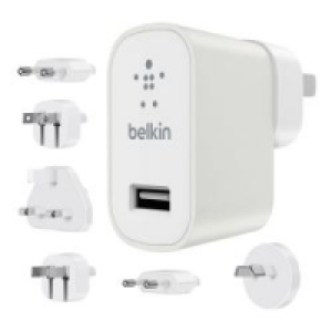 Belkin Kabel & Adapter Belkin World Travel Charger 2400mA - weiß