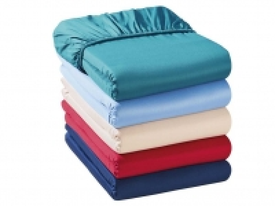 MERADISO® Satin-Spannbettlaken, 140-160 x 200 x cm 9.99 €