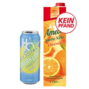 Amecke Plus, Intense, Sanfte S&auml;fte oder Rockstar Energy-Drink 1.39&nbsp;&euro;