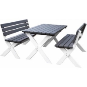 Holzgarnitur Duo Color 80 x 150 cm