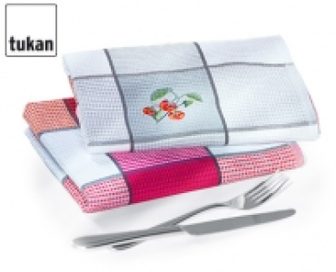 TUKAN&reg;2&nbsp;Geschirrt&uuml;cher, Waffel-Piqu&eacute;