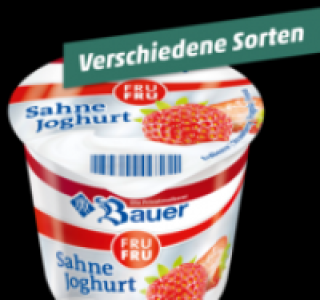 BAUER FruFru Sahnejoghurt 0.33&nbsp;&euro;