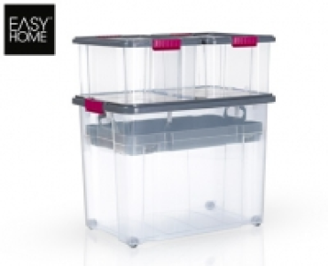 EASY HOME®Maxi-Stapelboxen-Set, 4-teilig