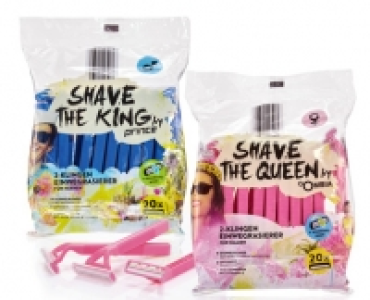 PRINCE/OMBIA 2-Klingen Einwegrasierer 2.59 €