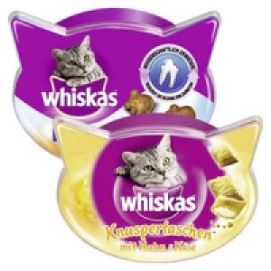 Whiskas Dentabits oder Knuspertaschen 0.99 €