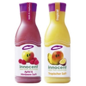 innocent Apfel & Himbeer oder Tropischer Saft 1.99&nbsp;&euro;