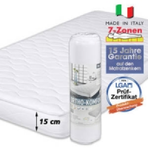Ortho-Komfort-7-Zonen-Matratze 60.00 €
