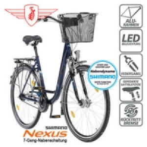 ZÜNDAPP Alu-Citybike Red 5.0 26er oder 28er 299.00 €