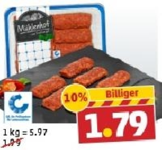 MÜHLENHOF Frische Cevapcici 1.79 €