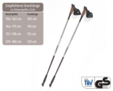 ADVENTURIDGE®Nordic-Walking-Stöcke Carbon 13.99 €