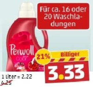 PERWOLL Fein- oder Colorwaschmittel 3.33 €