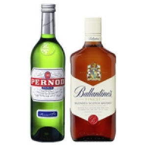 Ballantines Finest Scotch Whisky oder Pernod 10.99 €
