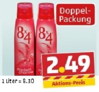 8X4 Deospray 2.49 €