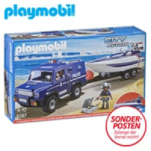 Polizei-Truck mit Speedboot 25.00&nbsp;&euro;