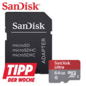 Highspeed-micro-SDXC-Karte 64 GB 19.99&nbsp;&euro;