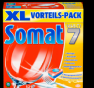 SOMAT 7 Geschirrspülmaschinen-Tabs 7.99 €