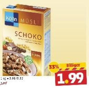 KÖLLN Müsli 1.99 €
