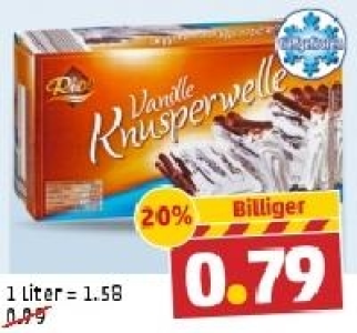 RIOS Knusperwelle Vanille 0.79 €
