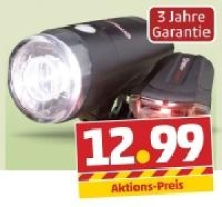 STREET COACH LED-Fahrradleuchten-Set 12.99 €