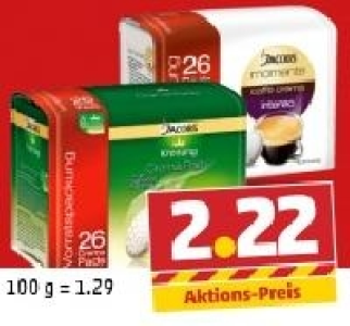 JACOBS Kaffee-Pads 2.22&nbsp;&euro;